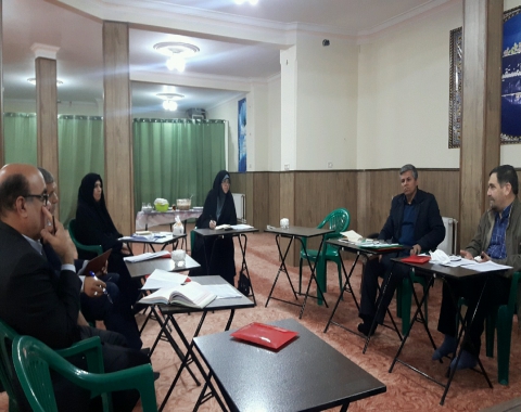 برگزاری جلسه مدیران مقطع متوسطه مدارس امام حسین علیه السلام
