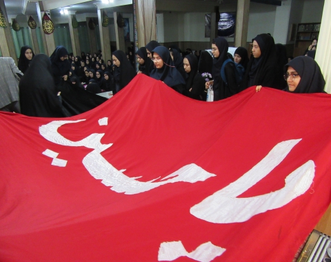 شور حسینی در لوای پرچم مطهر گنبد حرم امام حسین علیه السلام_ 9 مهرماه
